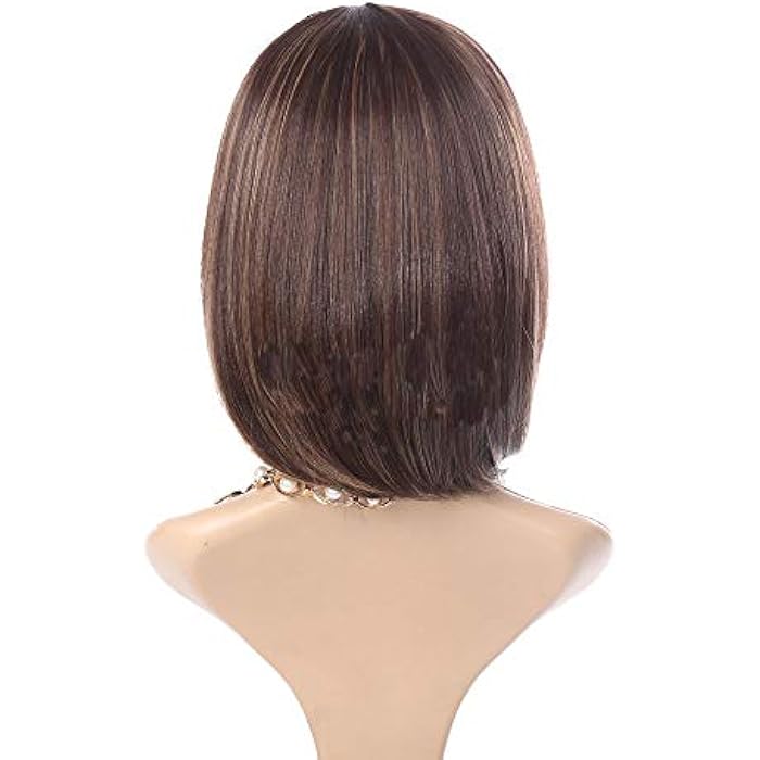DILLARDS Women's Wig Short Straight Vogue Ladylike Synthetic Hair - Image 4